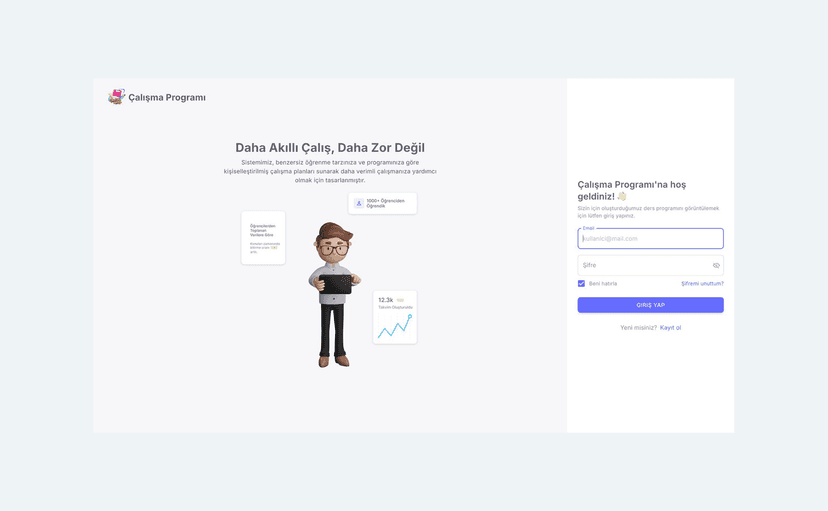Study Program Generator for Students